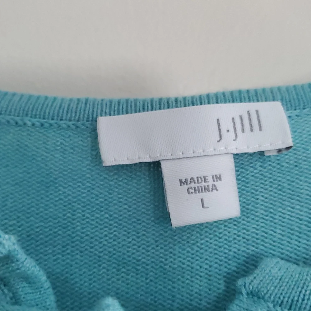 J Jill Cotton Blend Sweater - Picture 2 of 5